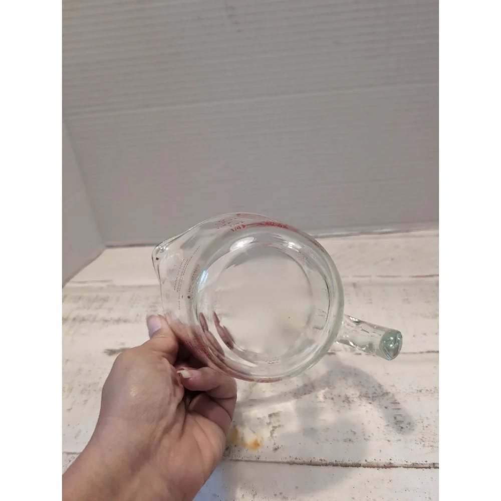 Pyrex 1 Cup Measuring Cup Glass Microwave Dishwasher Safe Made in USA